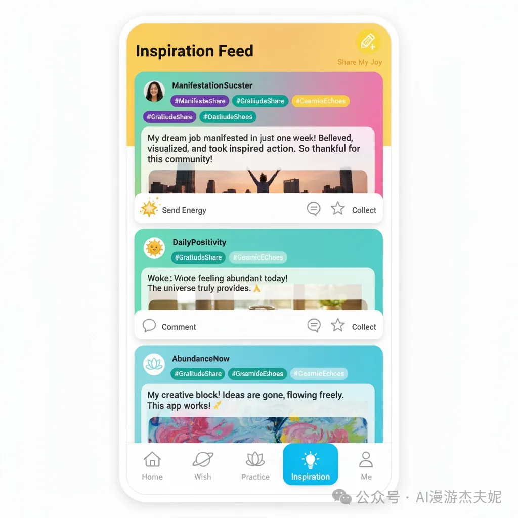 Vibrant clean UI concept 2