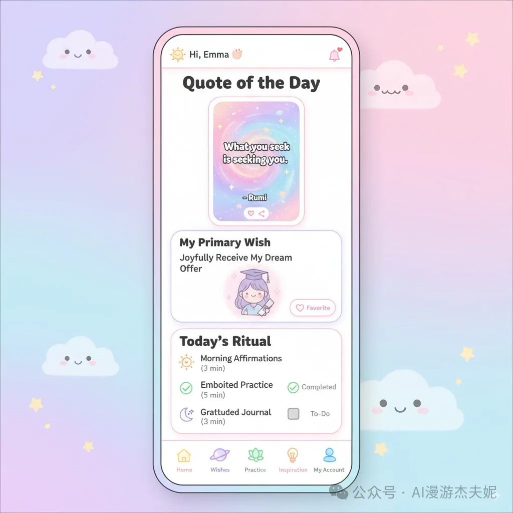 Cute UI concept